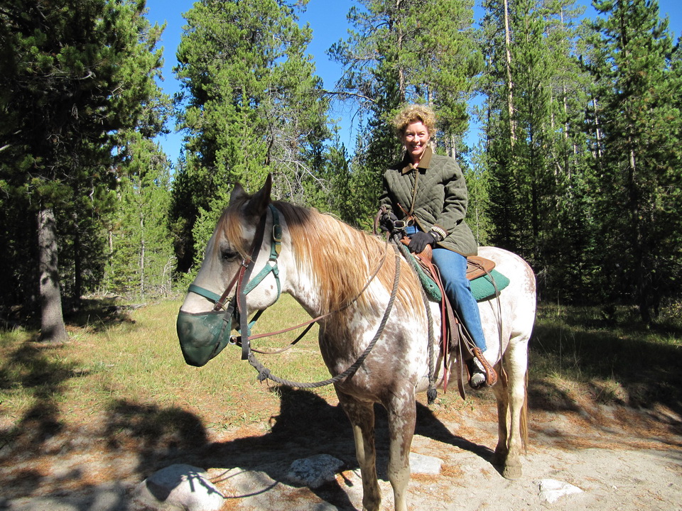 One Happy Girl in Jackson Hole, Wyoming