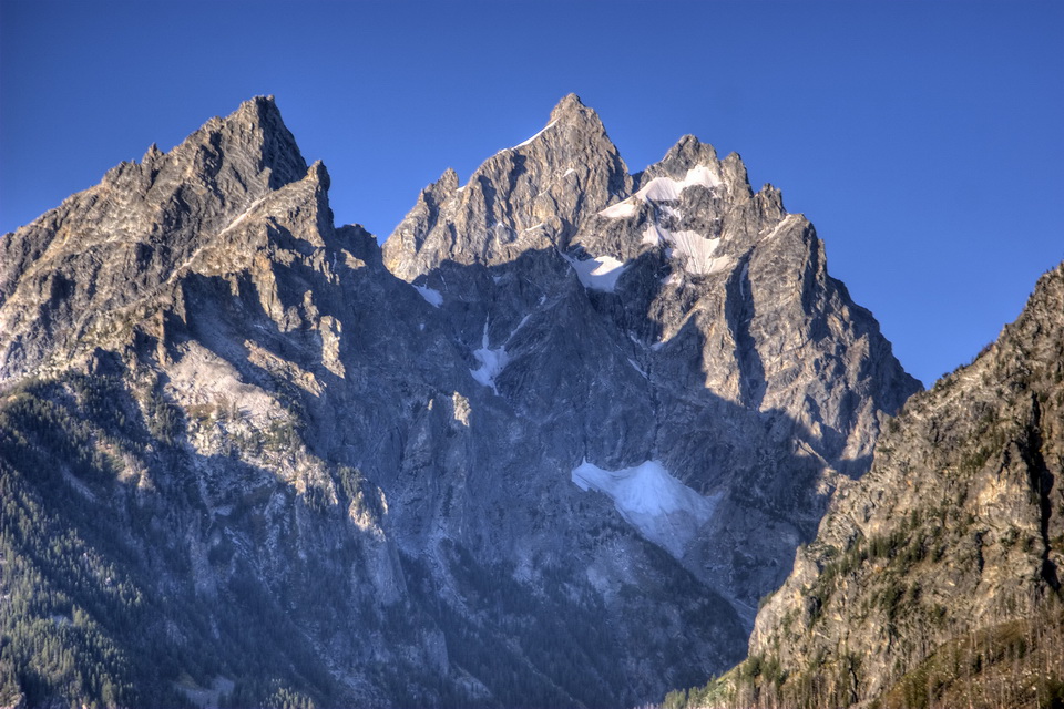 Cathedral Group in Grand Teton National Park, Wyoming
