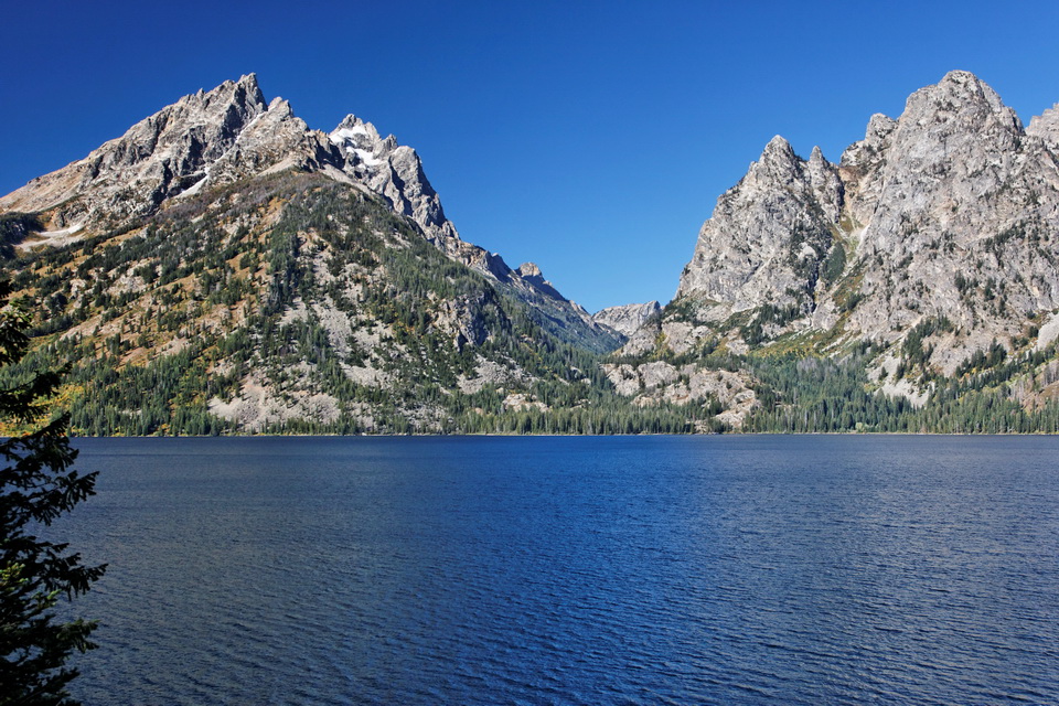 Cascade Canyon in Jackson Hole, Wyoming
