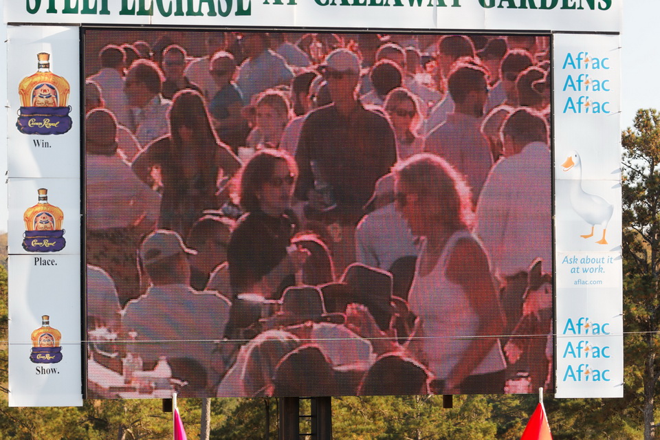 Mary on Jumbotron in Pine Mountain, Georgia
