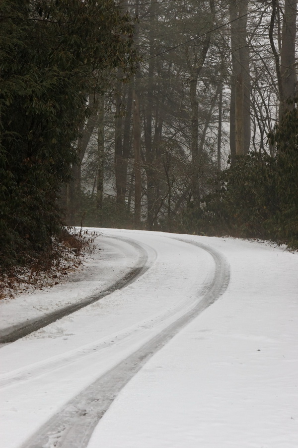 Cold Day in Highlands, North Carolina