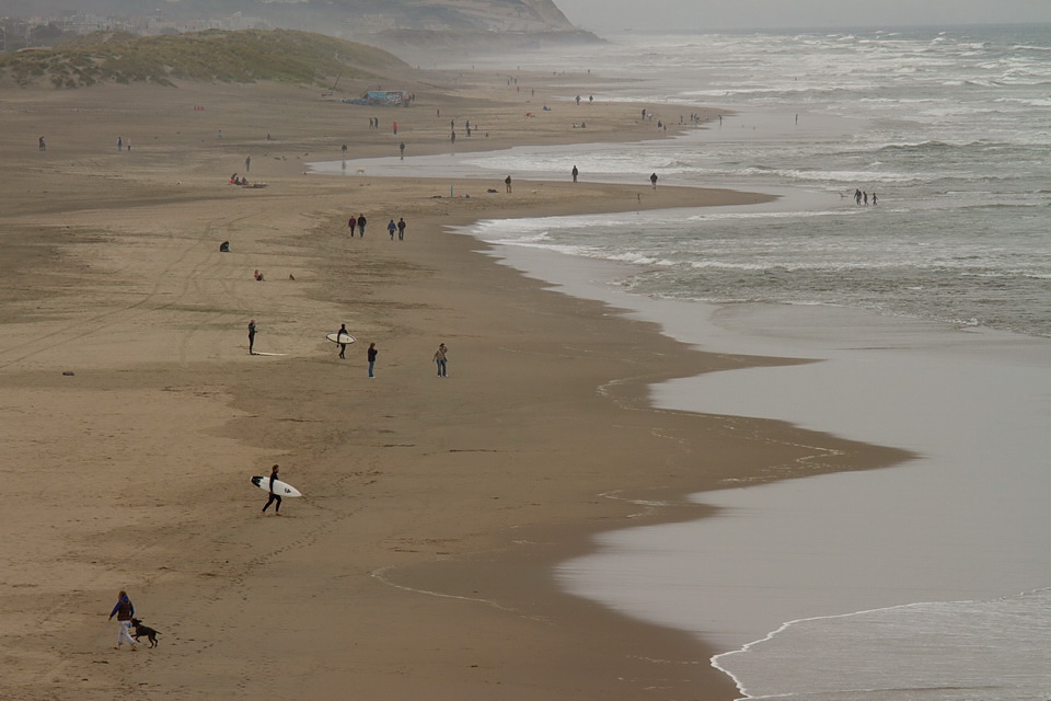 Going Surfing in San Francisco, California