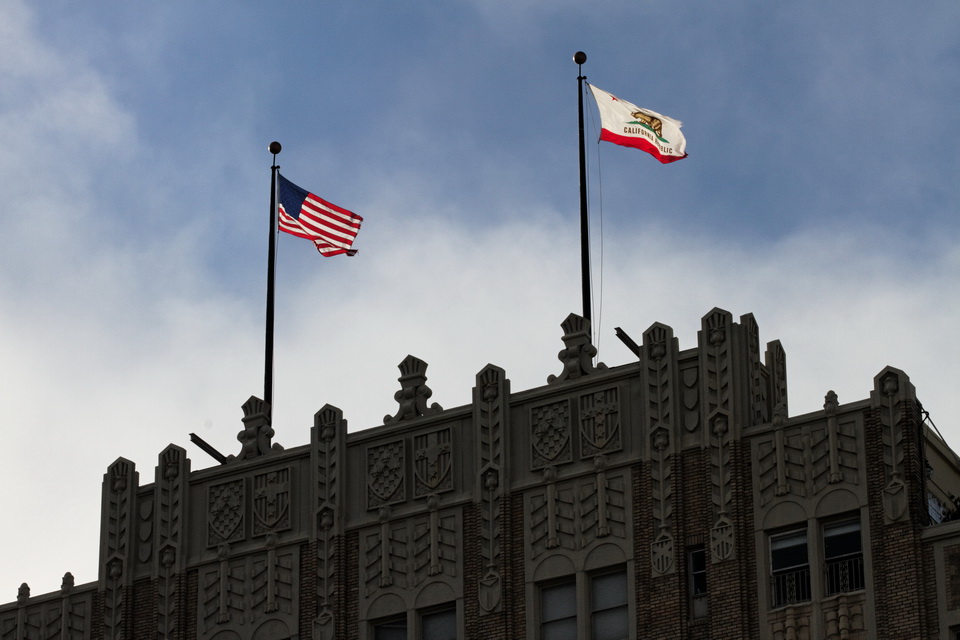 In the Wind in San Francisco, California
