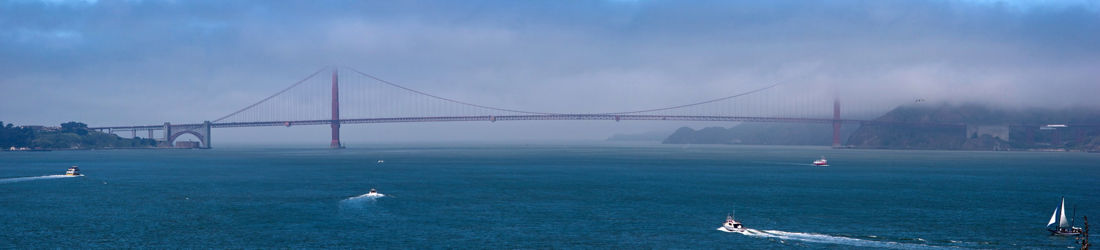 Golden Gate Bridge in San Francisco, California