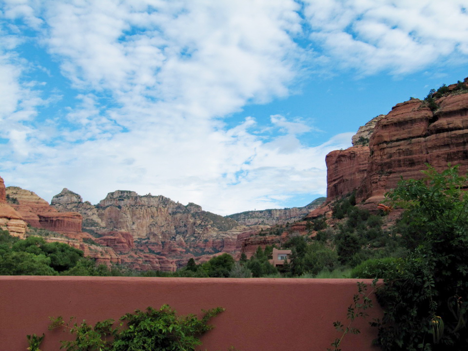 Spa View in Sedona, Arizona