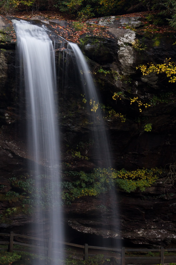 Low Falls in Highlands, North Carolina