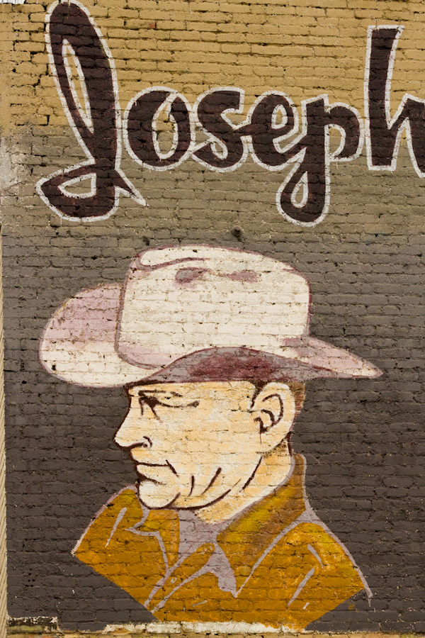 Cowboy Ad in Austin, Texas