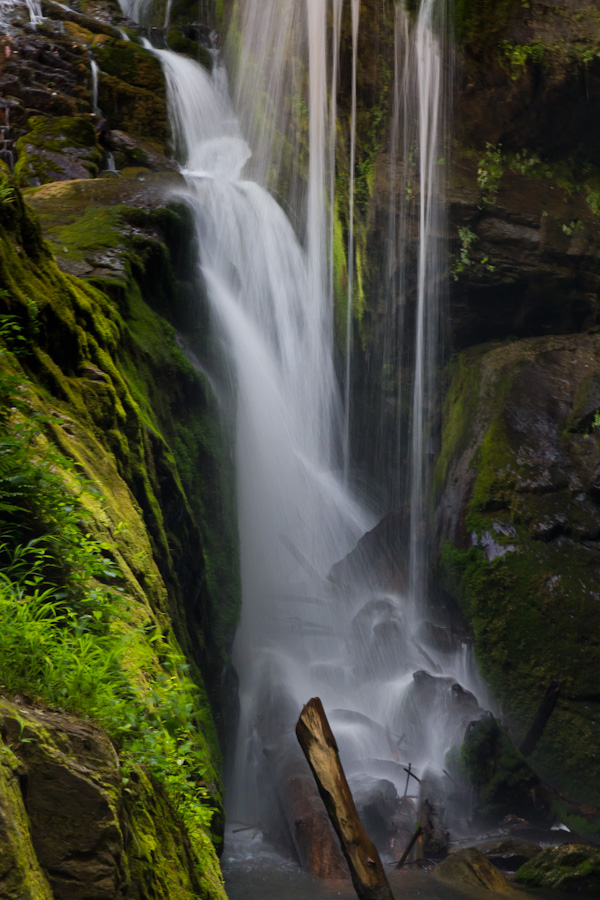 Soft Falls in Lake Jocassee, South Carolina