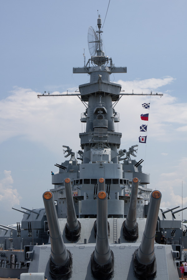 Big Guns in Mobile Bay, Alabama