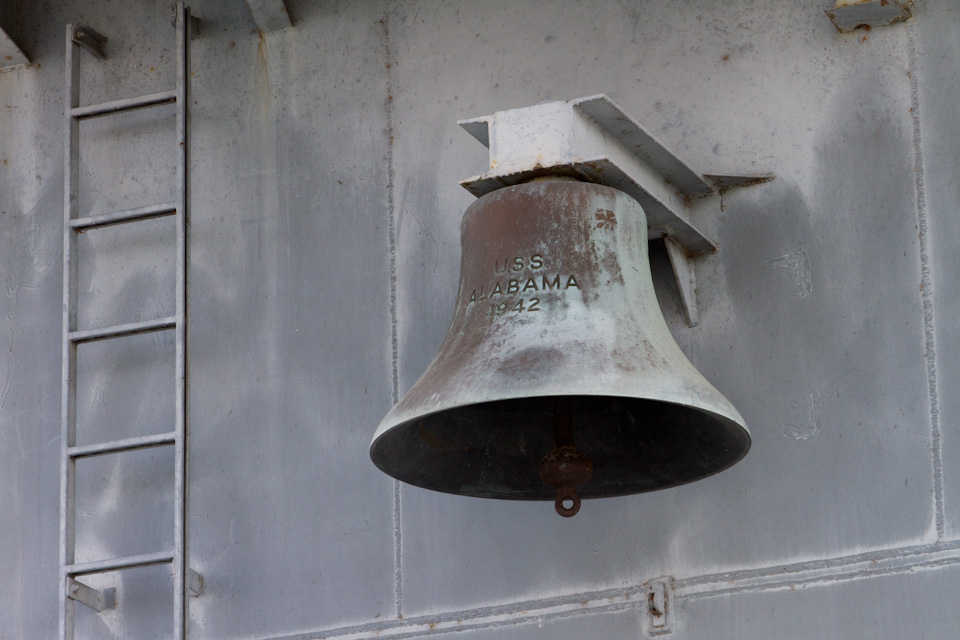 Ship Bell in Mobile Bay, Alabama
