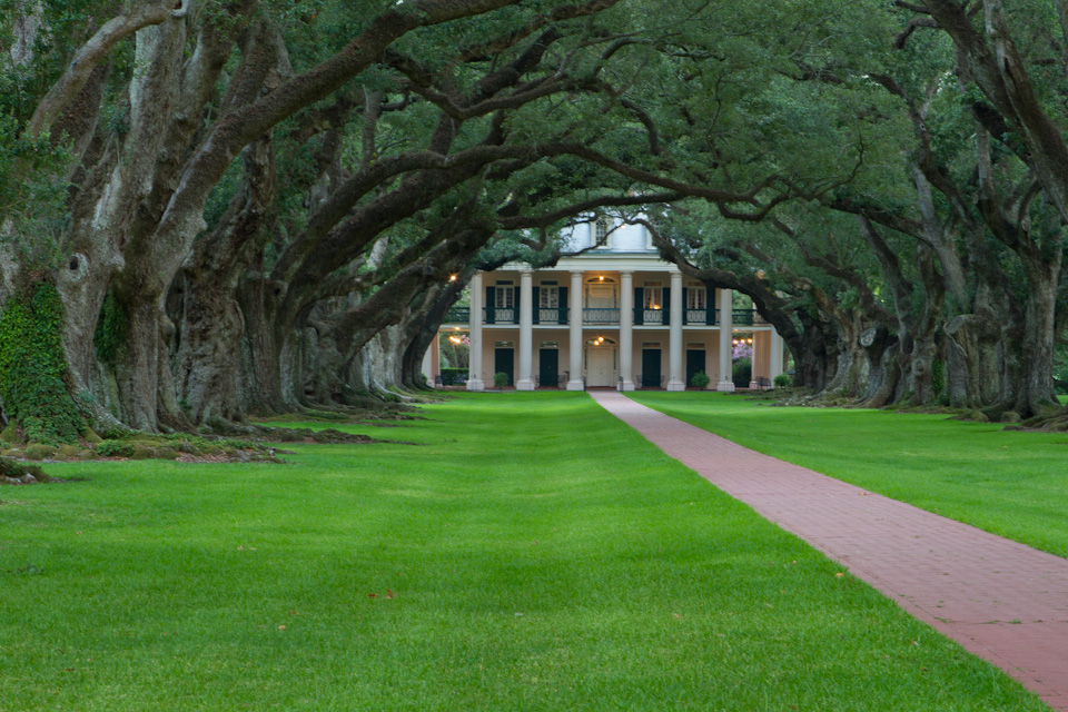 Oak Alley Plantation in Vacherie, Louisiana
