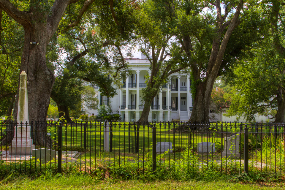 Nottoway Cemetery in Vacherie, Louisiana