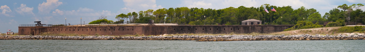 Lots of Brick in Mobile Bay, Alabama