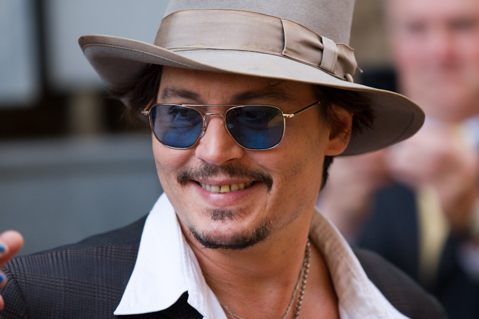 Johnny Depp in Austin, Texas