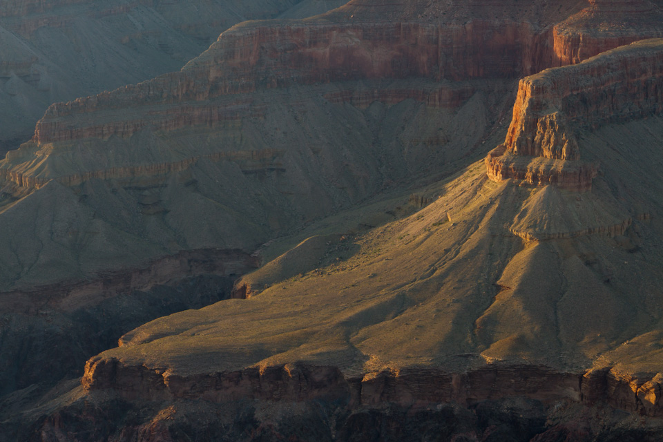 Light Flow in Grand Canyon, Arizona