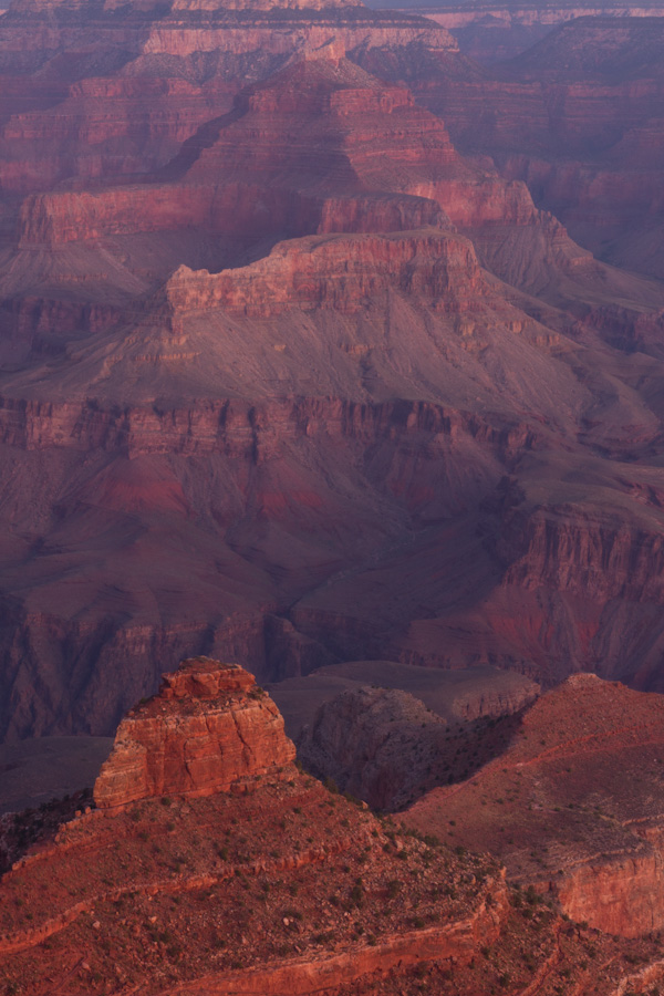 Looking West in Grand Canyon, Arizona