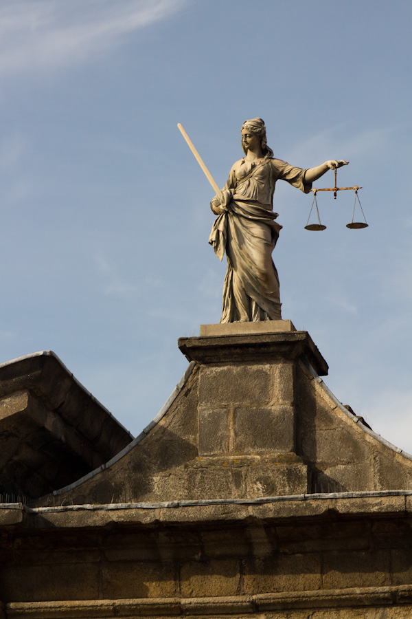 Lady Justice  in Dublin, Ireland
