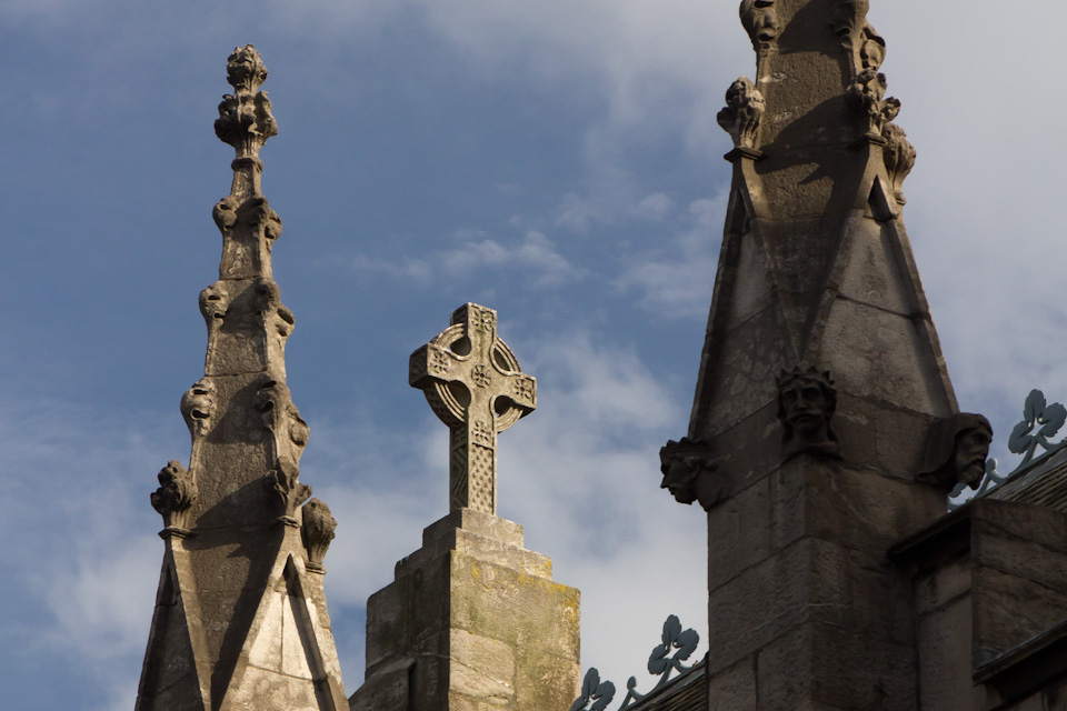Irish Cross in Dublin, Ireland