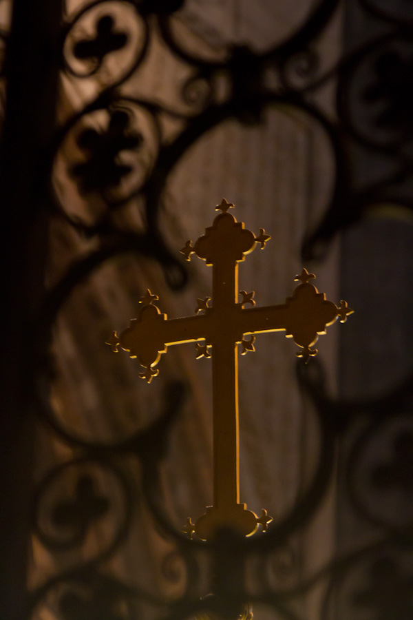 Gold Cross in Dublin, Ireland