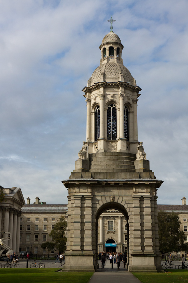 Trinity College Campanile  in Dublin, Ireland