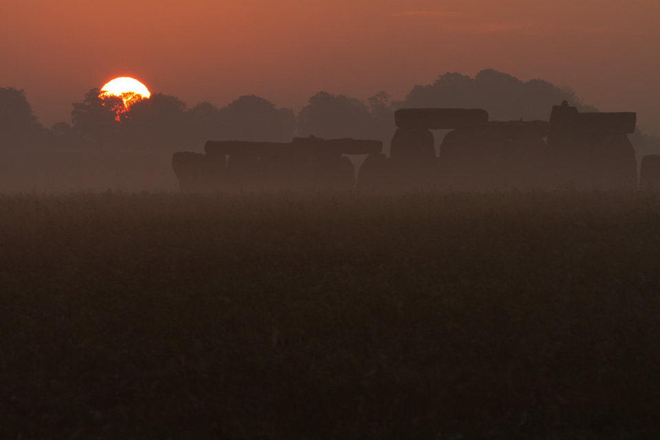 Stonehenge Sun in Stonehenge, England