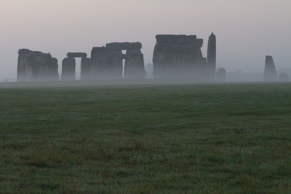 Stonehenge Mist in Stonehenge, England