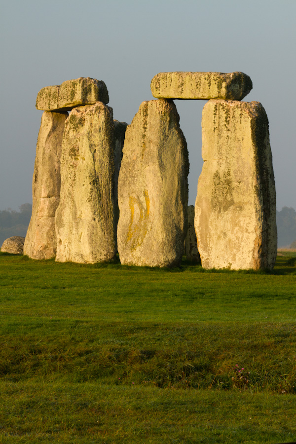 Old Stones in Stonehenge, England