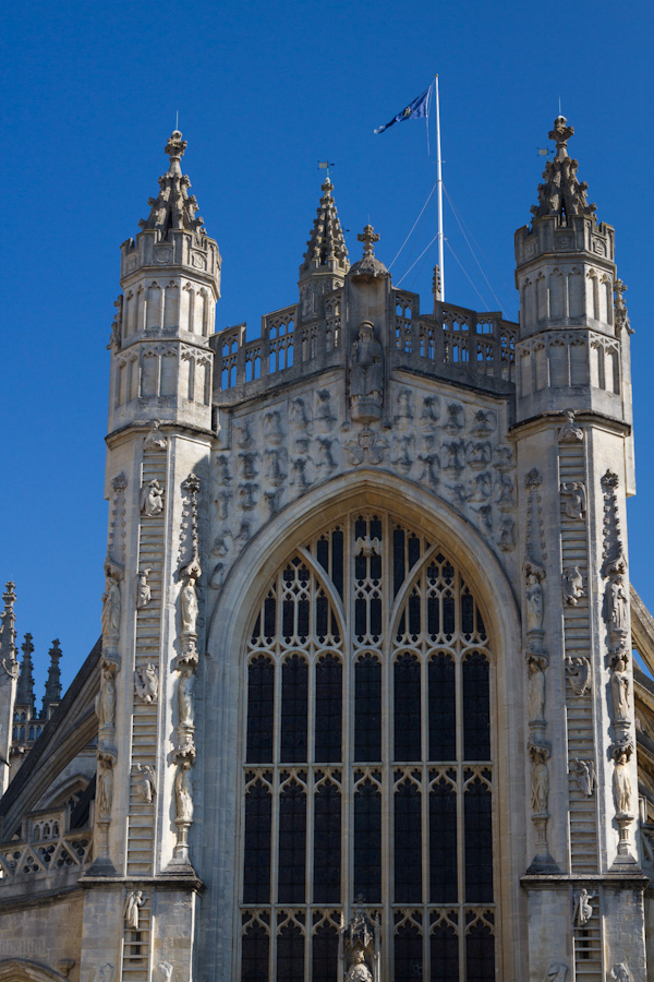 Bath Abbey in Bath, England