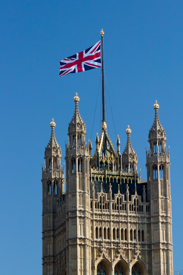 Victoria Tower in London, England