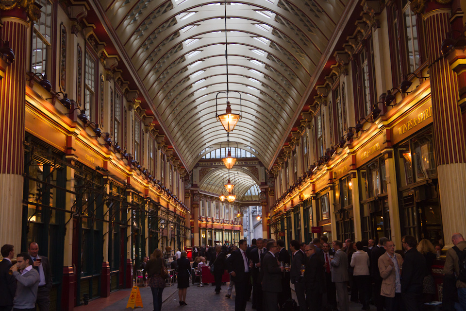 Street with a Ceiling in London, England