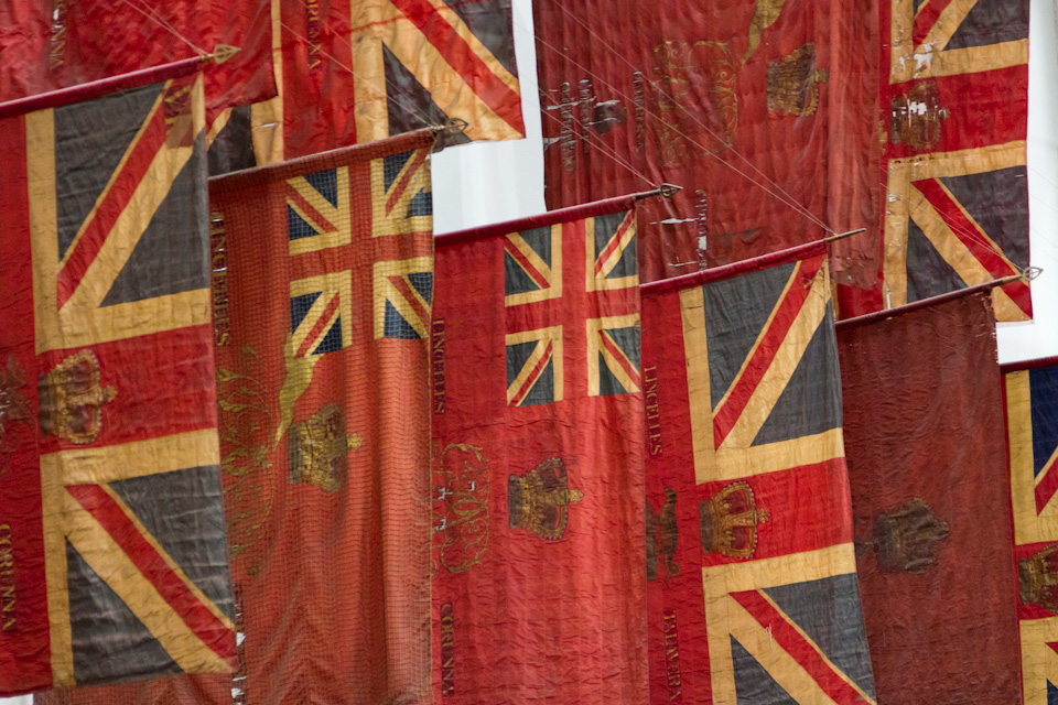 Royal Standards in London, England