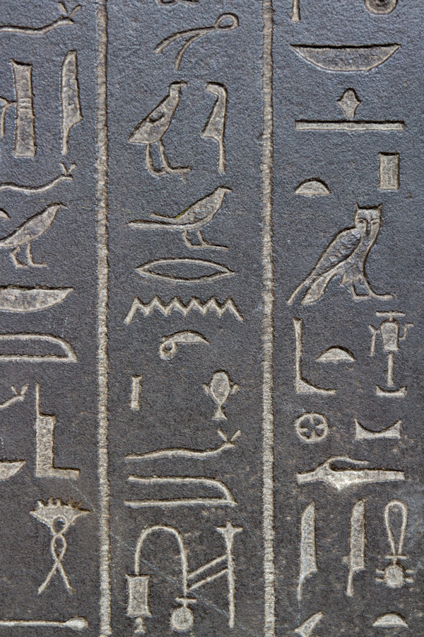 Old Writing in London, England