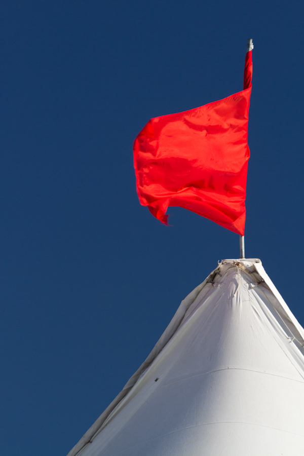 Red Flag in Pine Mountain, Georgia