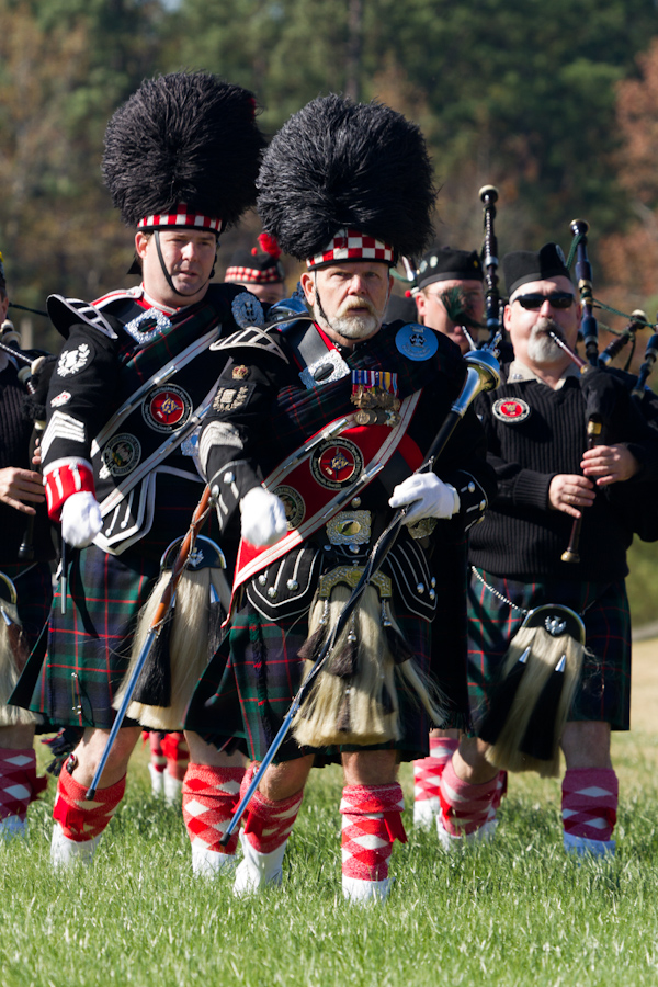 Southern Bagpipes in Pine Mountain, Georgia