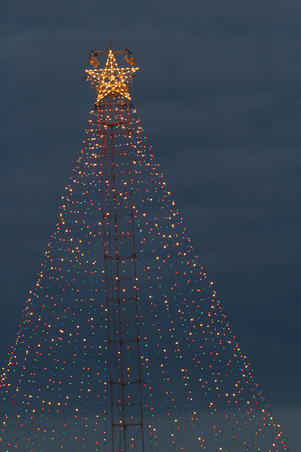 Moonlight Towers in Austin, Texas