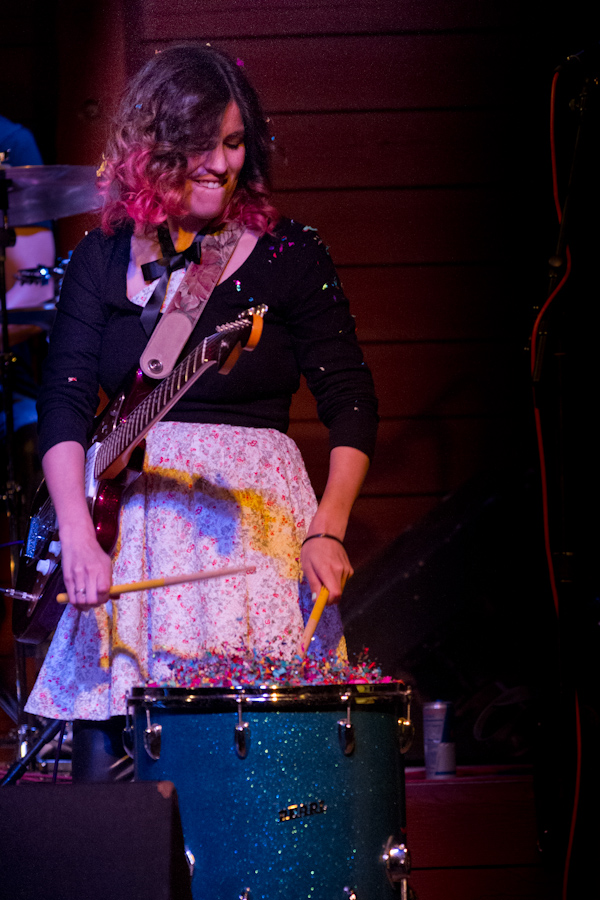 Confetti Fly in Austin, Texas