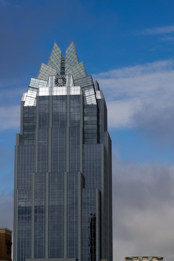 Reflecting Frost Building in Austin, Texas