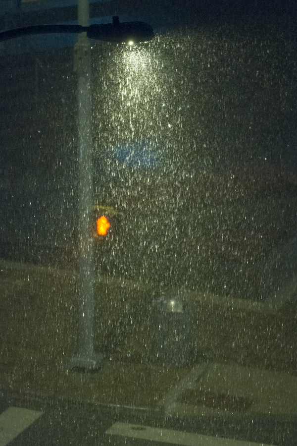 Rain in Austin, Texas
