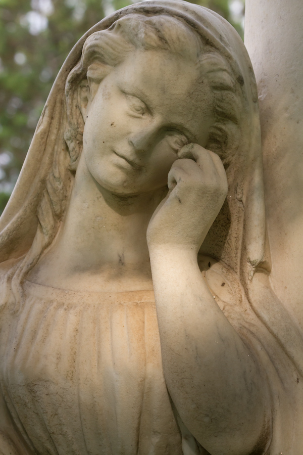 Crying Angel in Austin, Texas