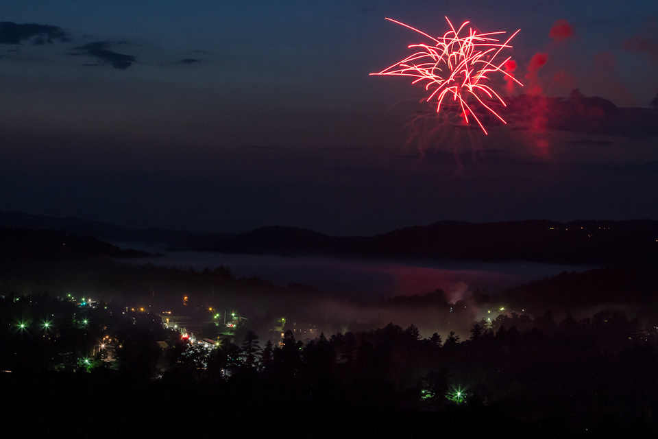 Twister in Highlands, North Carolina