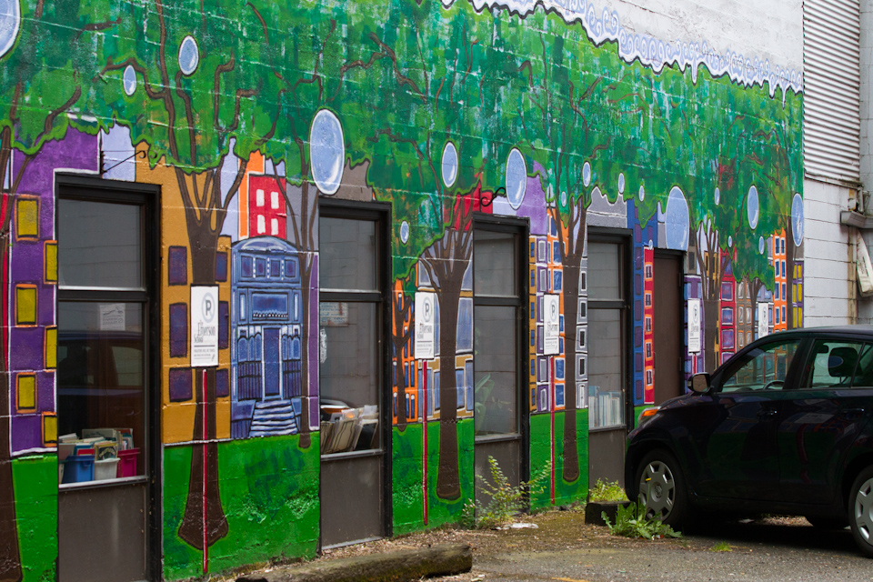 Pretty Parking in Portland, Oregon