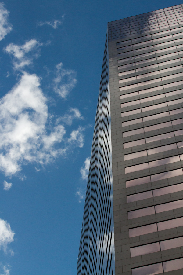 Clouds Reflecting in Portland, Oregon