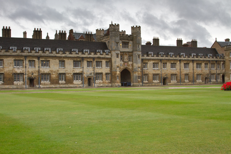 Great Court in Cambridge, England