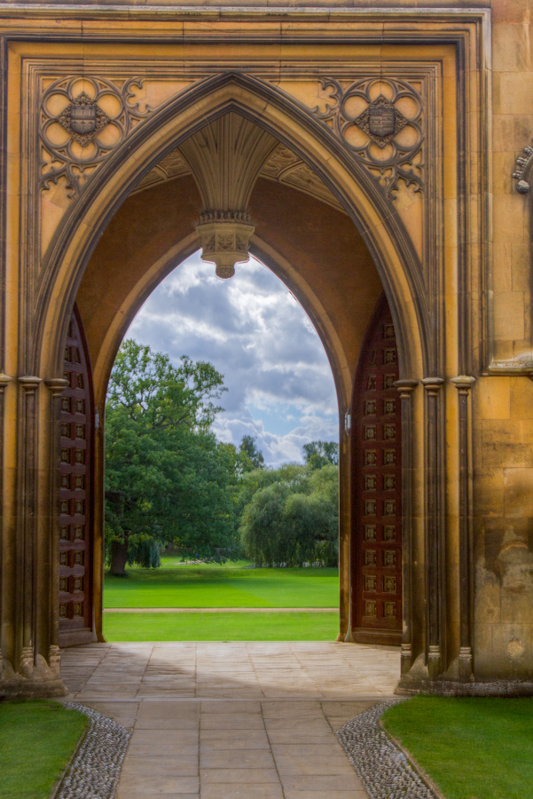 Pretty Portal in Cambridge, England