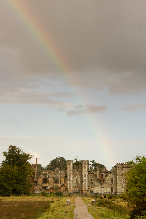 Cowdray House in West Sussex, England