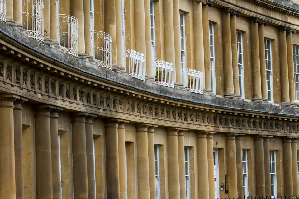 Bath Circus in Bath, England