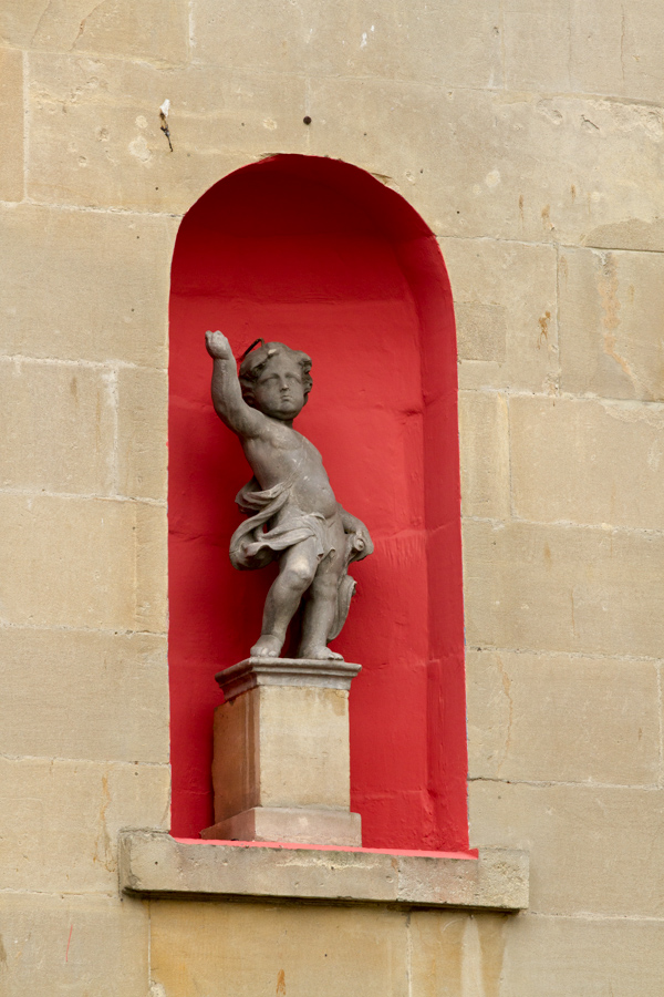 Waving Angel in Bath, England