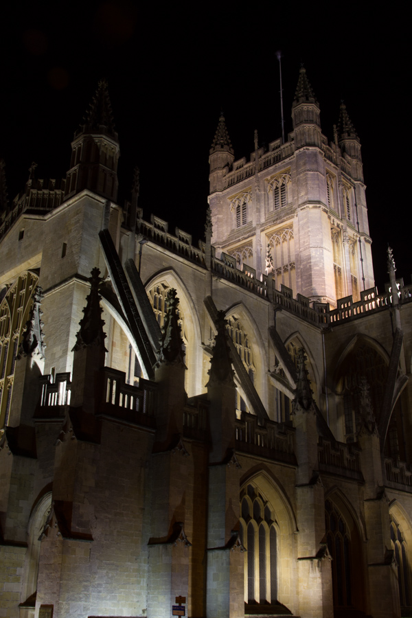 Night Lights in Bath, England