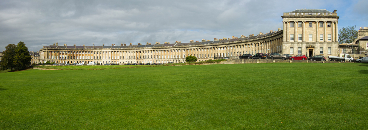 Royal Crescent in Bath, England