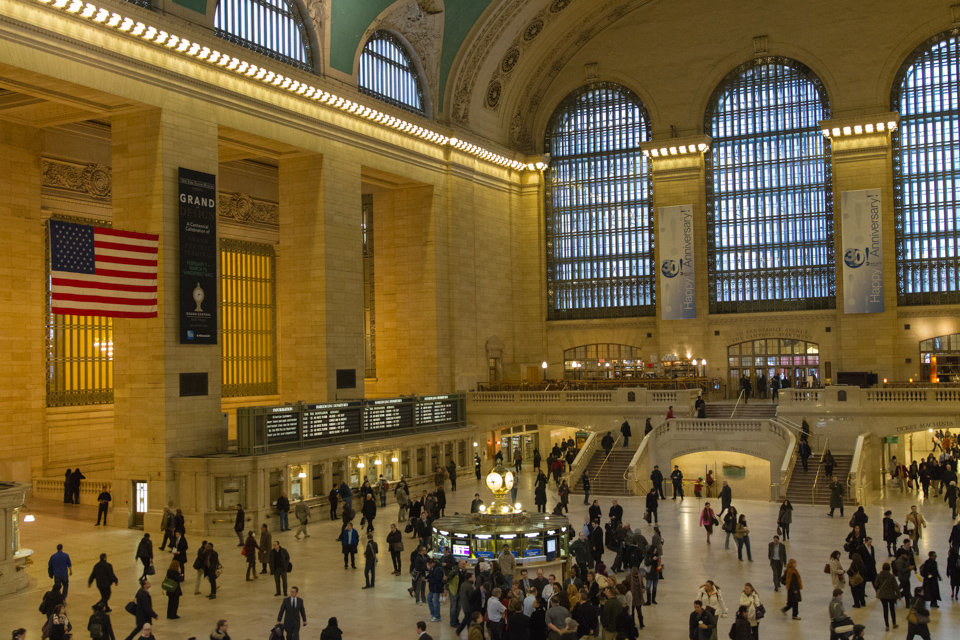 Train Station in New York, New York